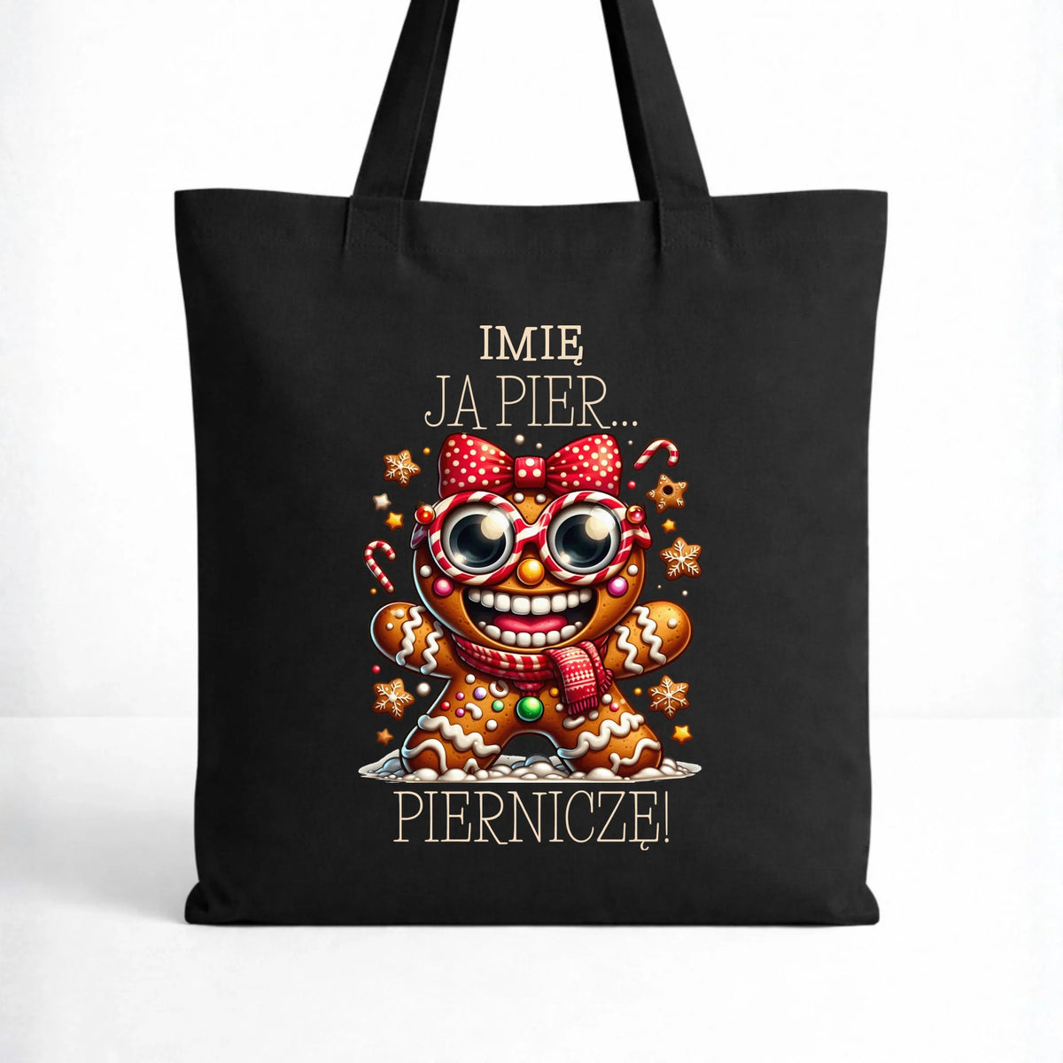 Torba świąteczna - Babeczka Ja pierniczę - personalizowana BN95