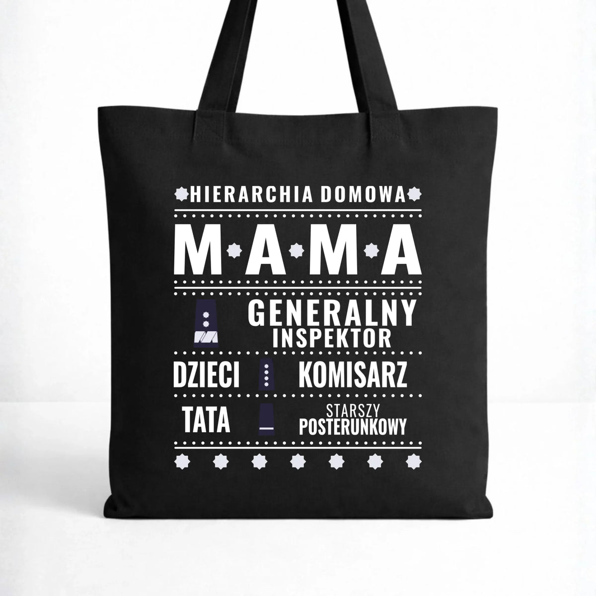 Torba dla mamy - Generał Mama Policja - personalizowana DM41