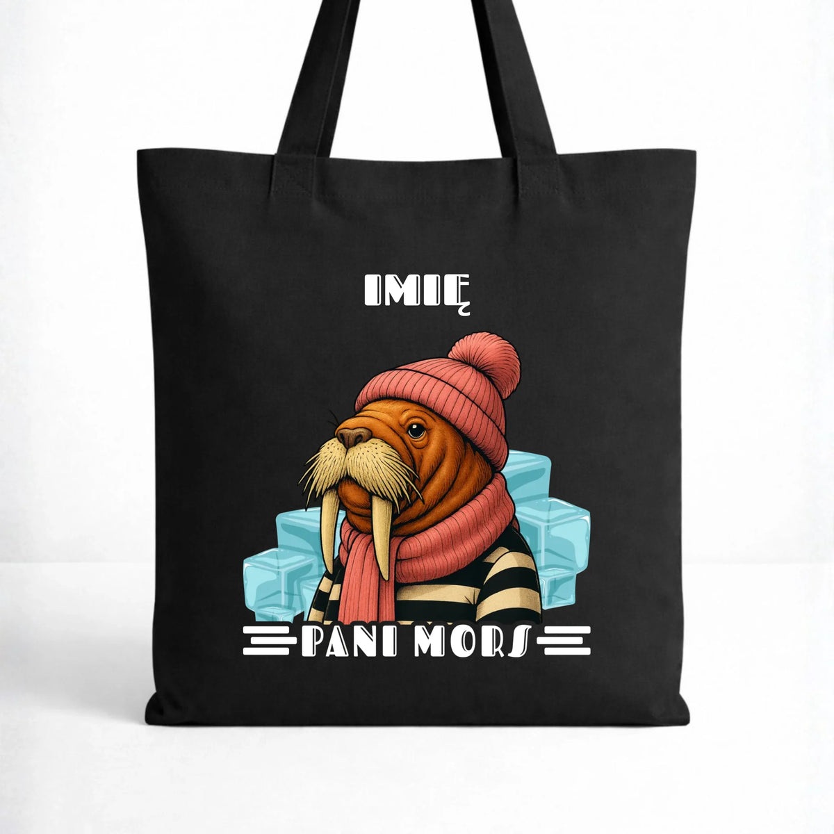 Torba - prezent dla morsa - Pani Mors - personalizowana HM16