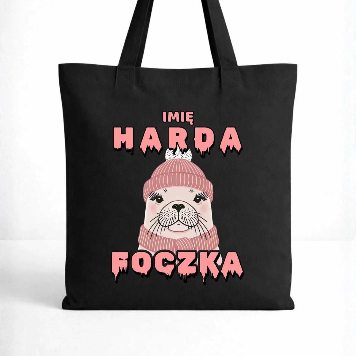 Torba - prezent dla morsa - Harda foczka - personalizowana HM05