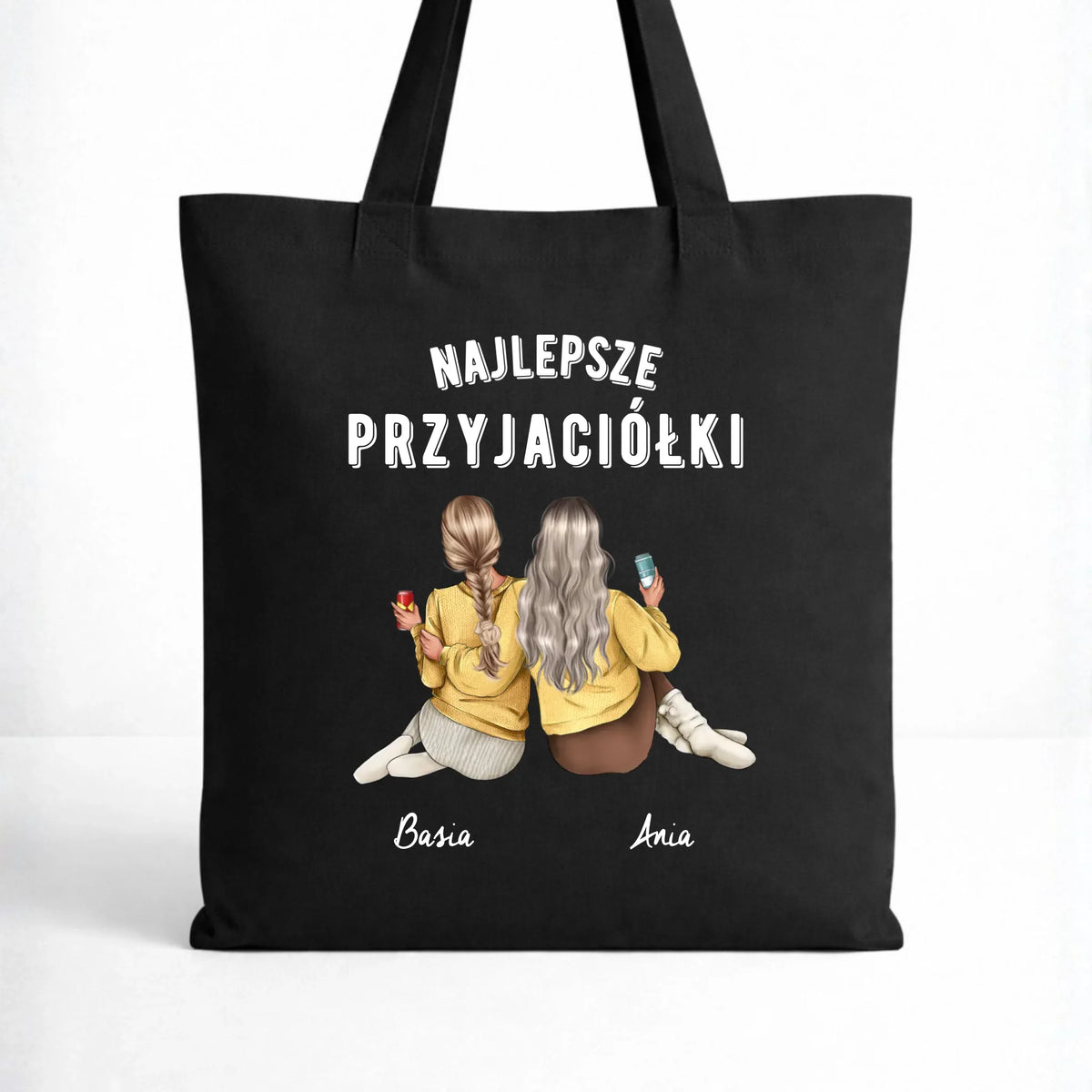 Torba - prezent dla przyjaciółek - Najlepsze przyjaciółki 2-4 osób - personalizowana PR01