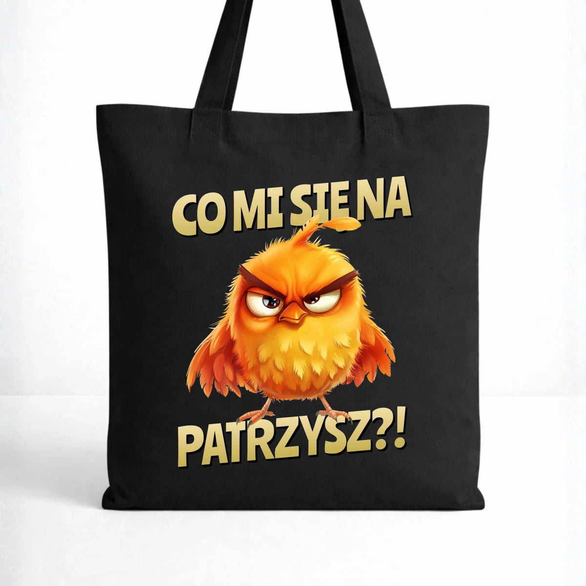 Śmieszna torba - Prezent dla chłopaka kolegi - Co mi się na ptaka patrzysz DCH24