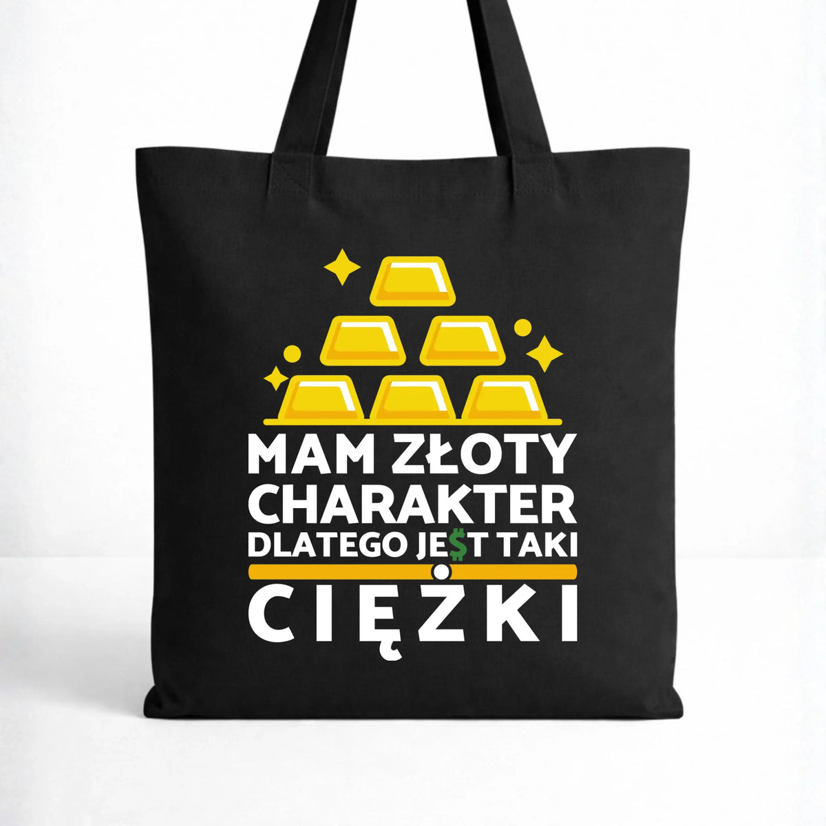 Torba - prezent dla chłopaka - Złoty charakter DCH16