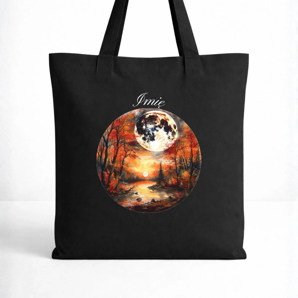 Torba jesieniara - Pełnia księżyca - personalizowana JS10