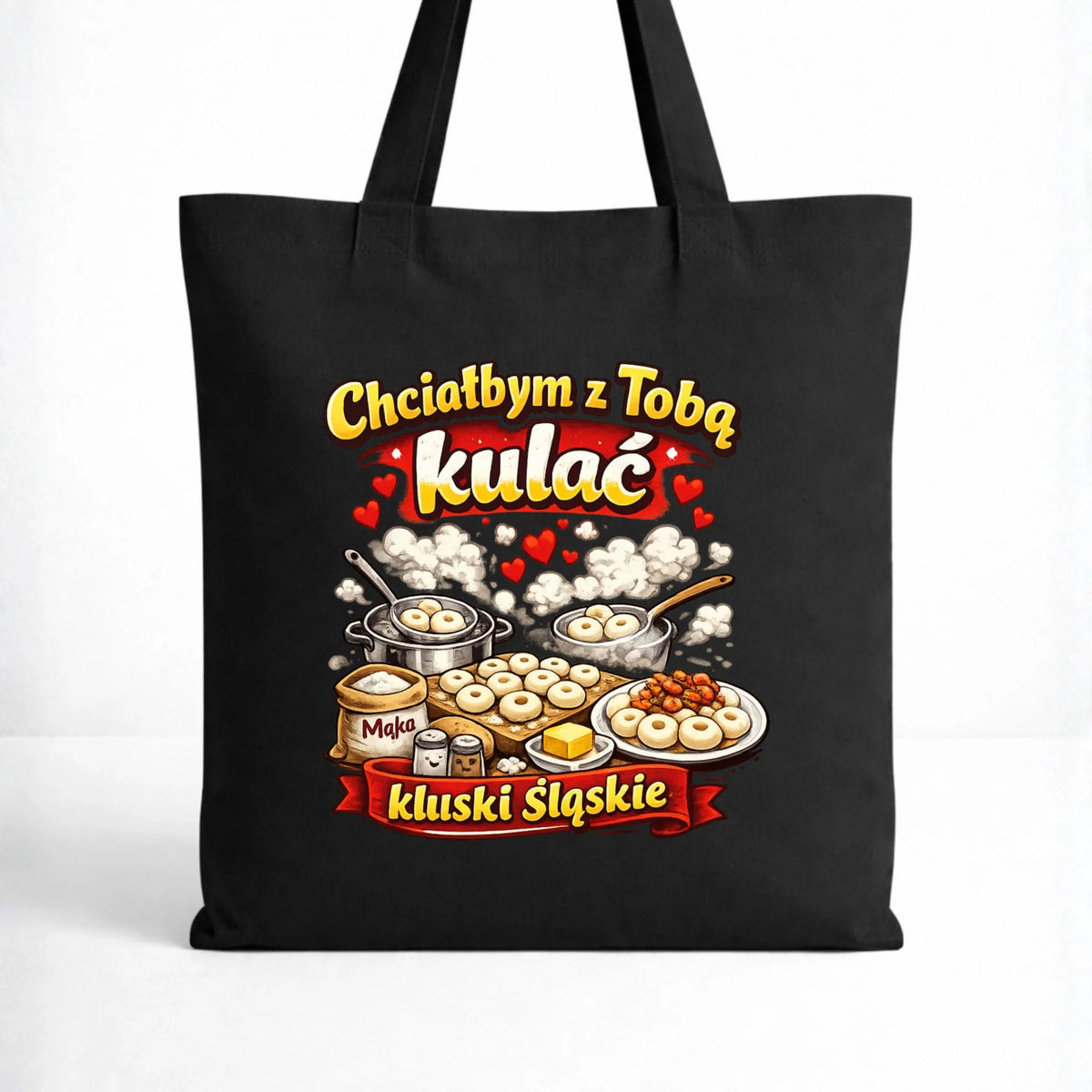 Torba dla par - Chciałbym z Tobą kulać kluski śląskie W90