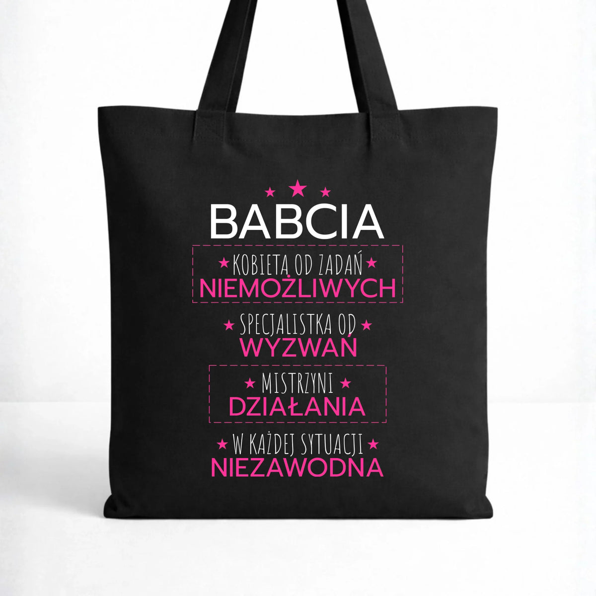 Torba dla babci - Babcia kobieta od zadań niemożliwych B30