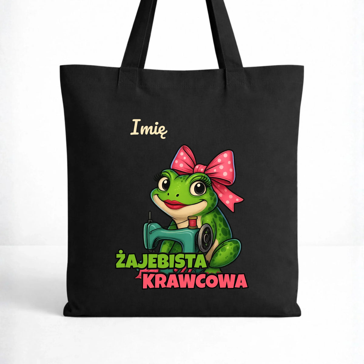 Torba szyciowa dla krawcowej - Żajebista Krawcowa - personalizowana HS32