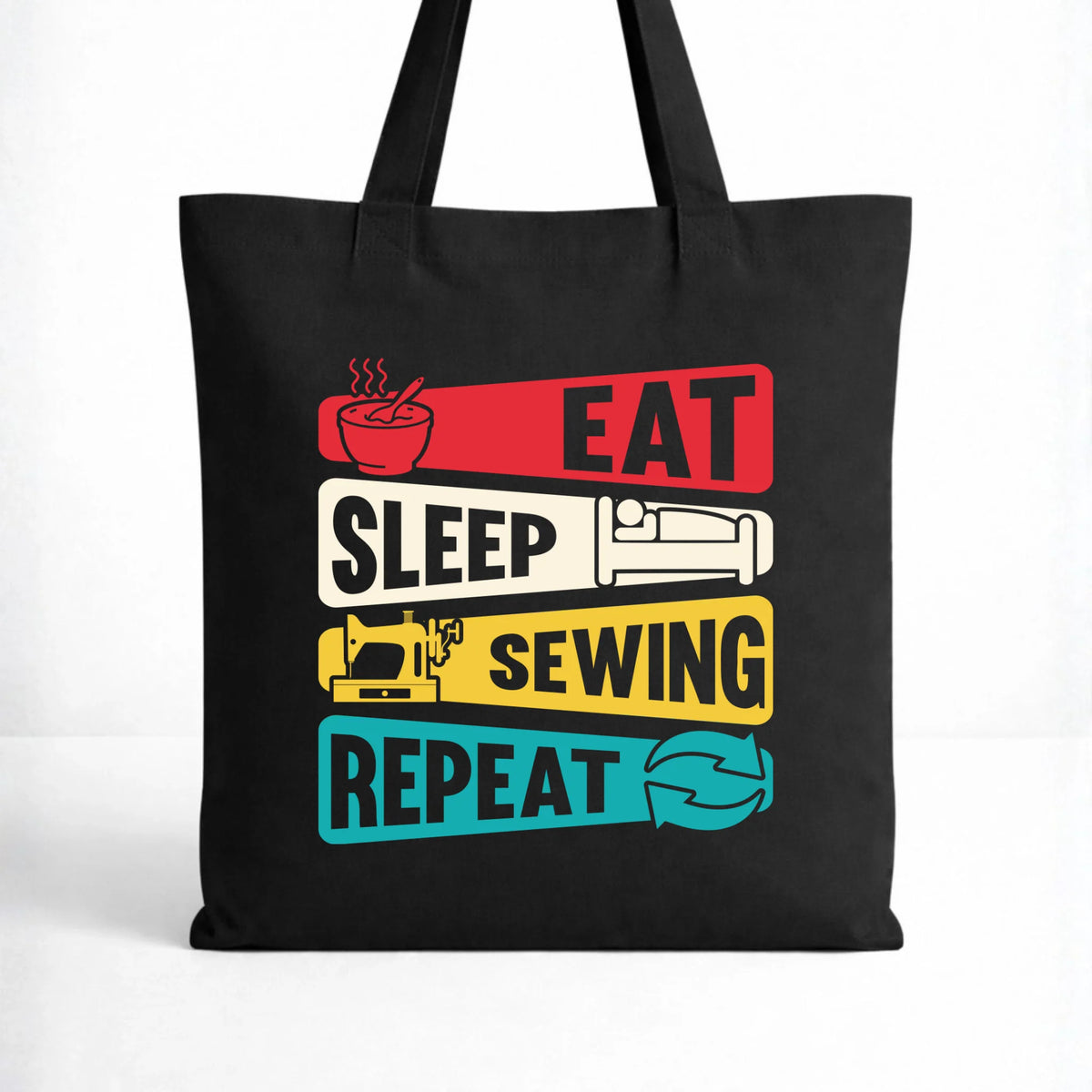 Torba szyciowa dla krawcowej - Eat sleep sewing repeat HS21