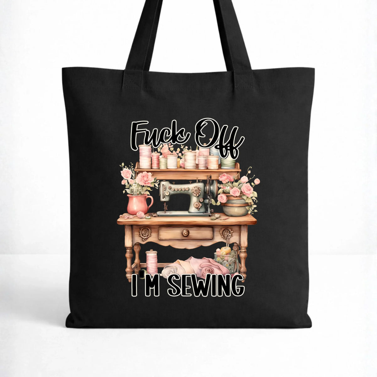 Torba szyciowa dla krawcowej - Fck off im sewing HS16