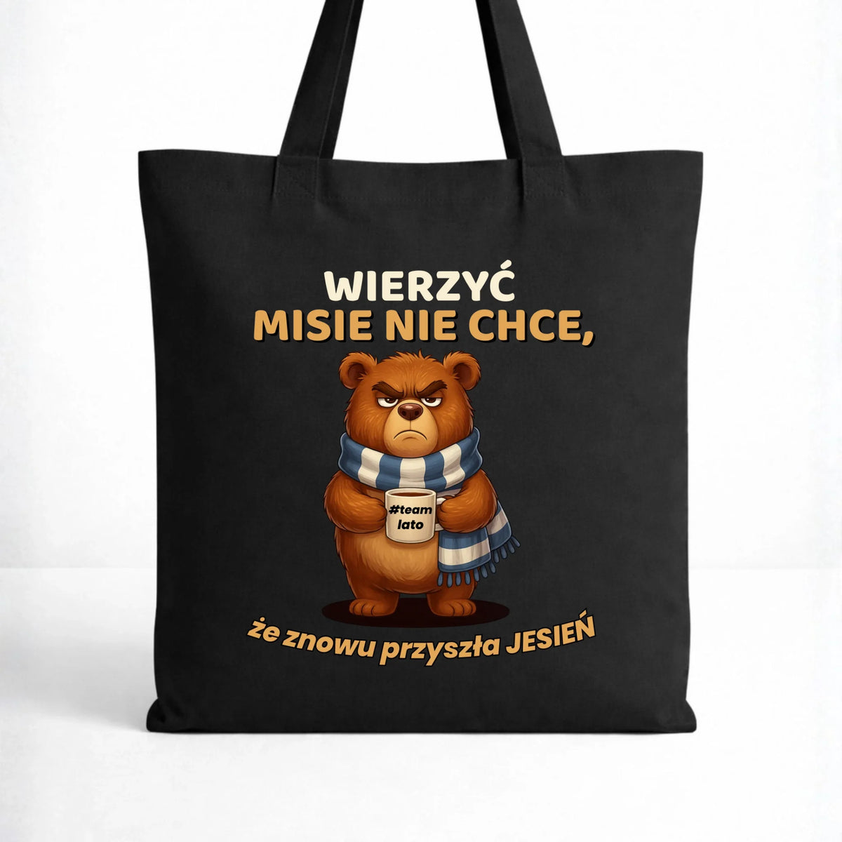Torba jesienna - Wierzyć MISIE nie chce, że znowu przyszła jesień - Team lato JS35