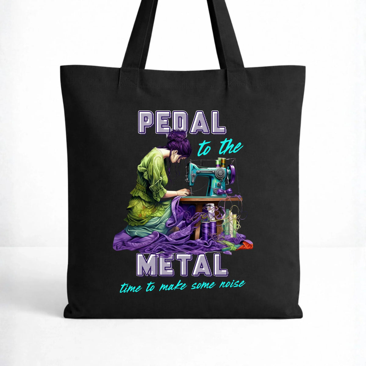 Torba szyciowa - prezent dla krawcowej - PEDAL METAL HS01