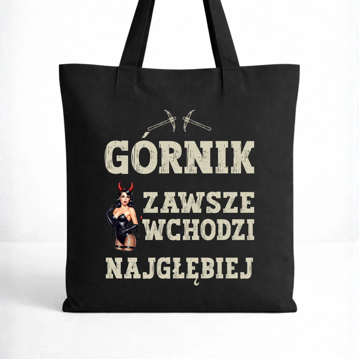 Torba - prezent dla górnika - Górnik zawsze wchodzi najgłębiej G22