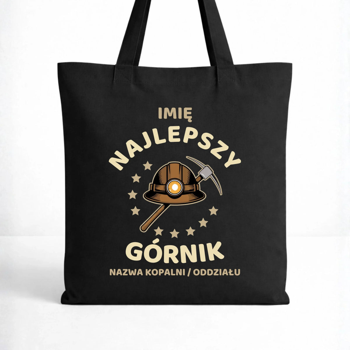 Torba - prezent dla górnika - Najlepszy górnik - personalizowana G23