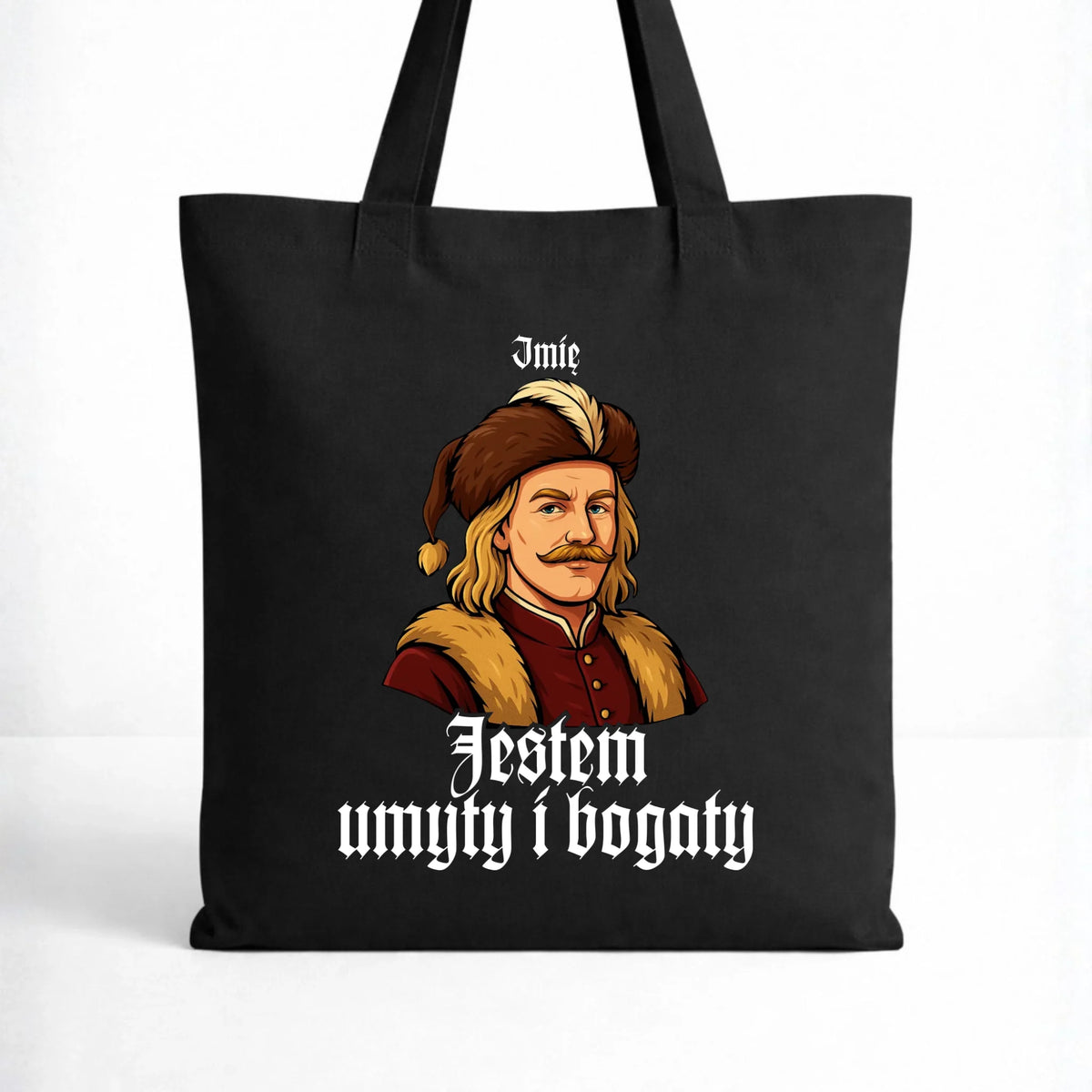 Torba - Jestem umyty i bogaty - dla fanów serialu 1670 - personalizowana H60