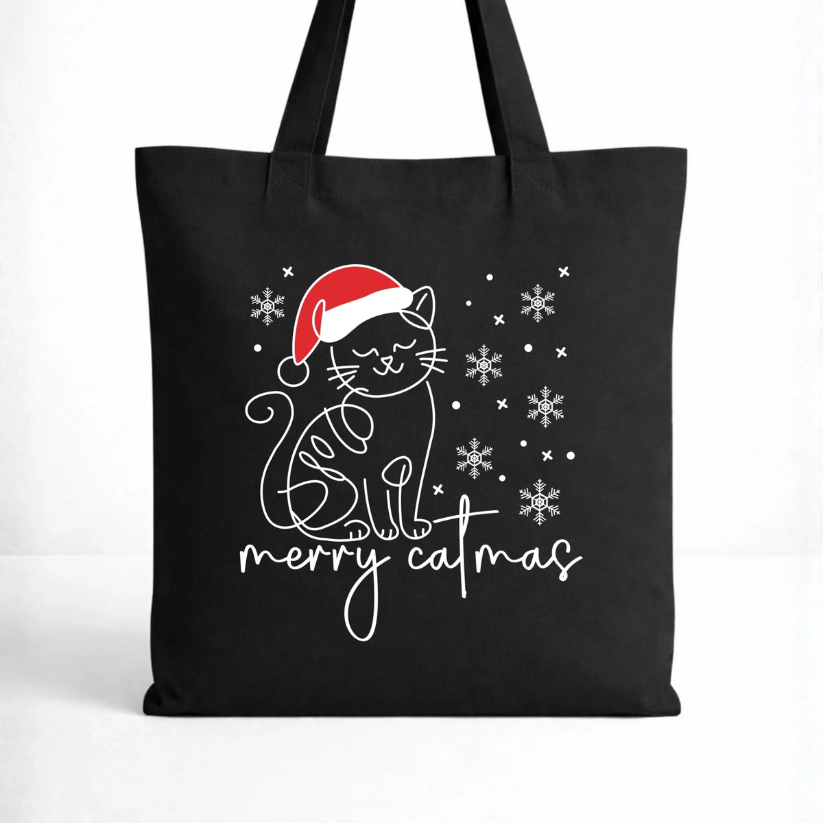 Torba świąteczna - prezent dla kociary - Merry catmas BN151