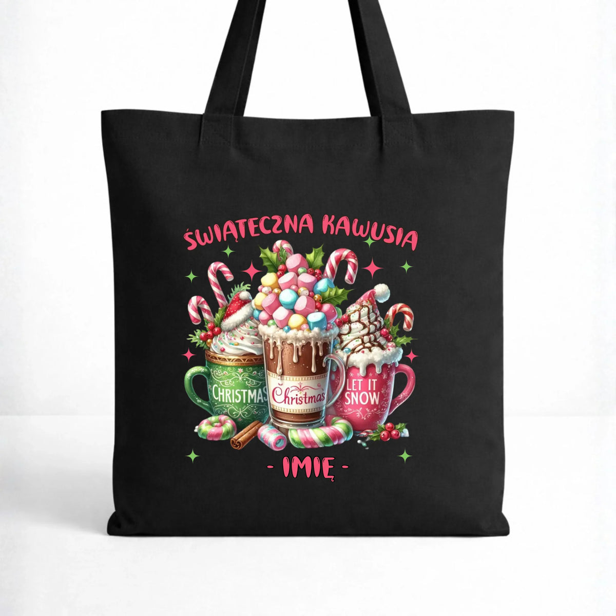 Torba świąteczna - Świąteczna kawusia - personalizowana BN29