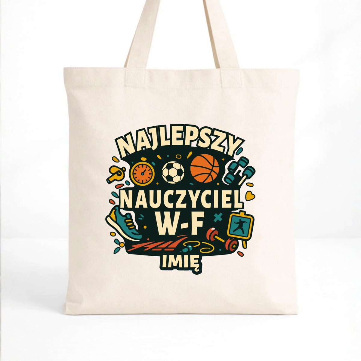 Torba dla nauczyciela wychowania fizycznego W-F - personalizowana N50