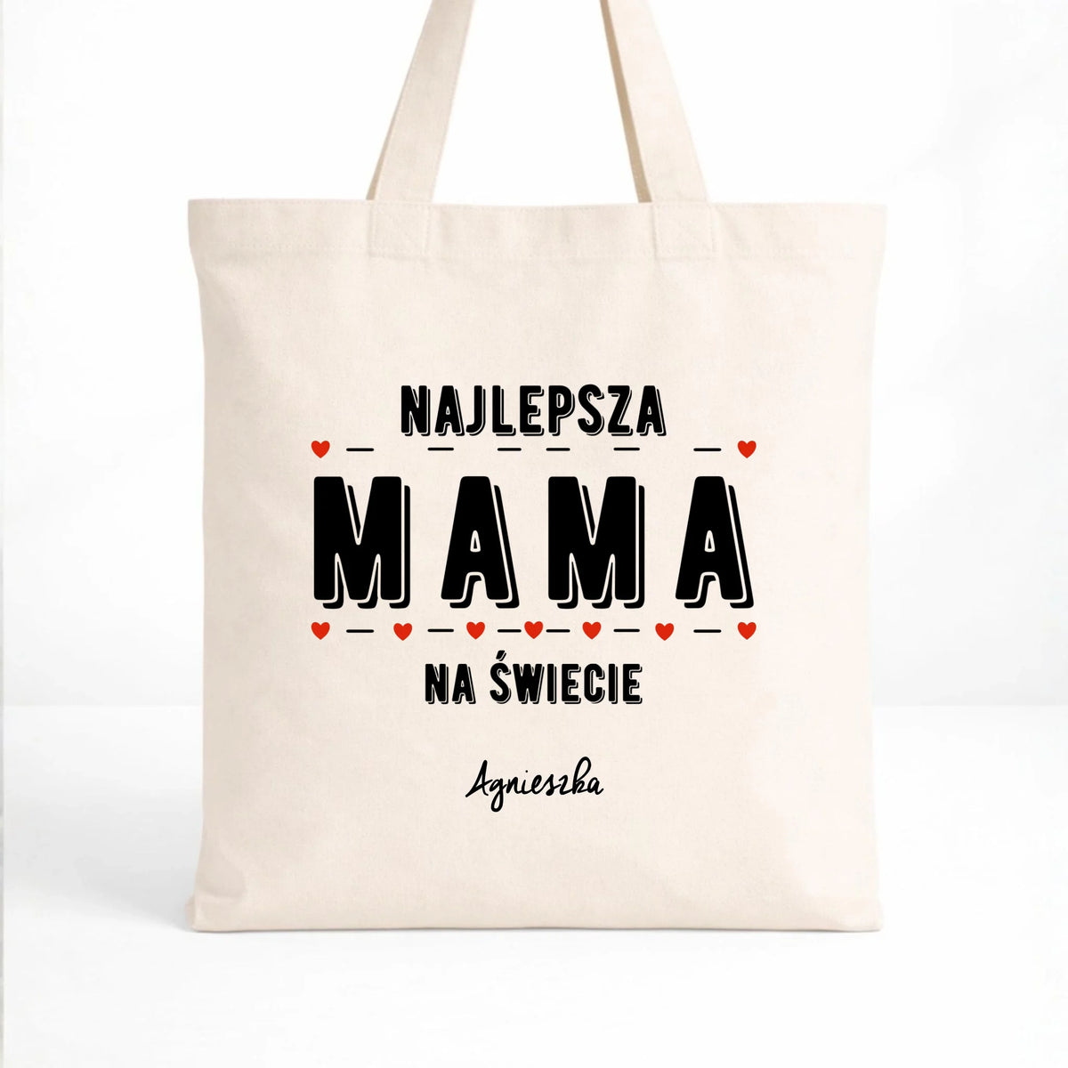 Torba z imieniem dla mamy - Najlepsza mama - personalizowana DM22