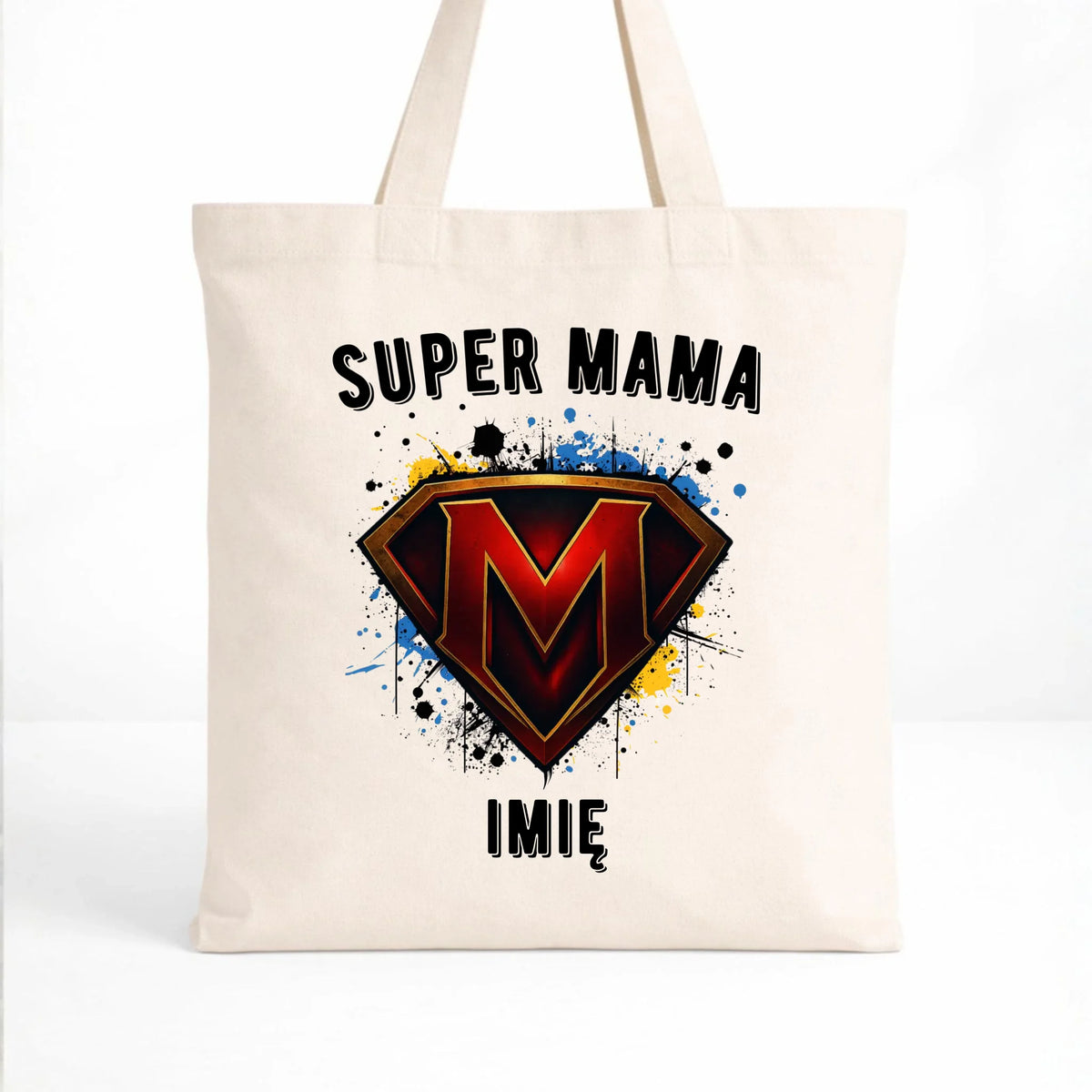Torba dla mamy - Super Mama - personalizowana DM07
