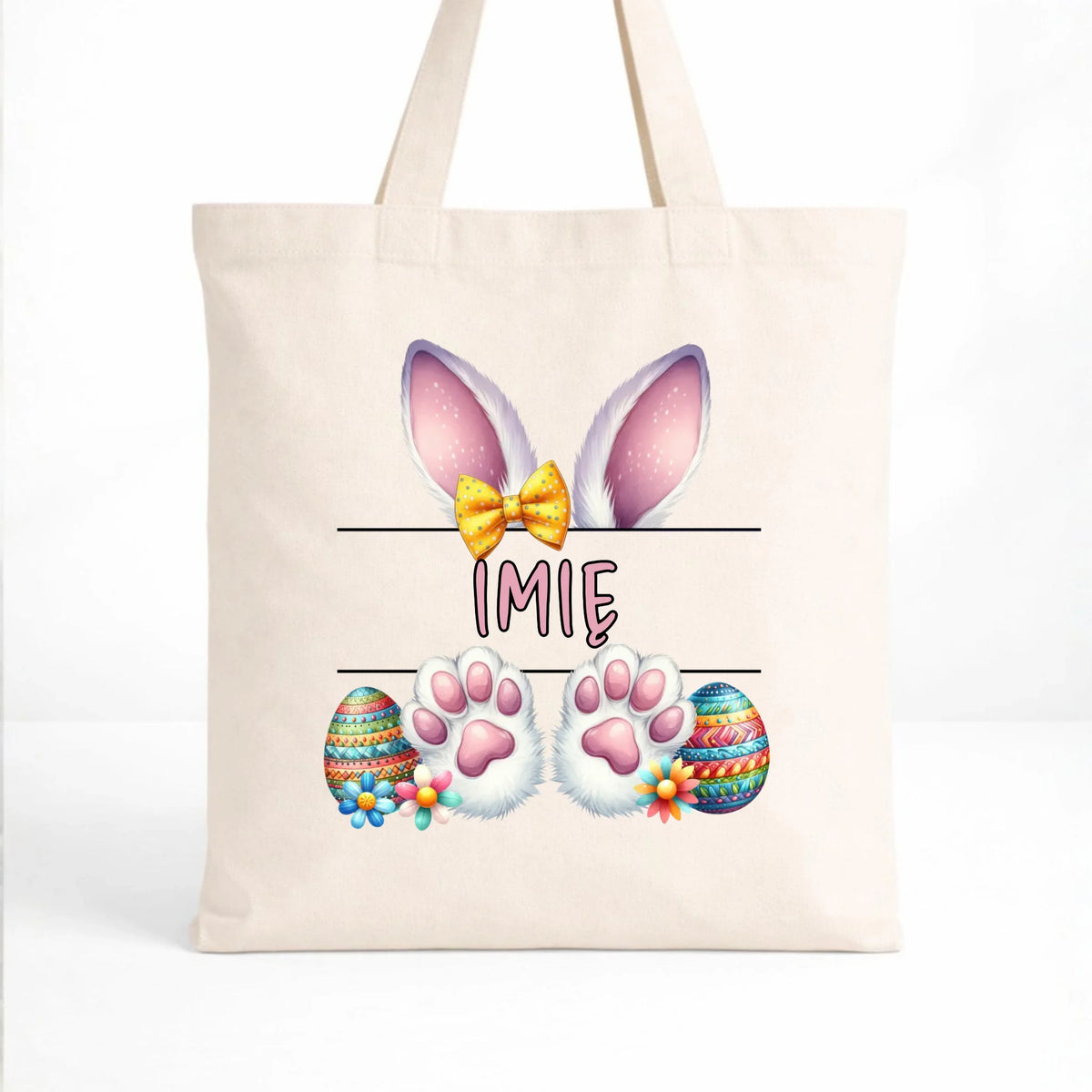 Torba wielkanocna - Zajączek - personalizowana WN13
