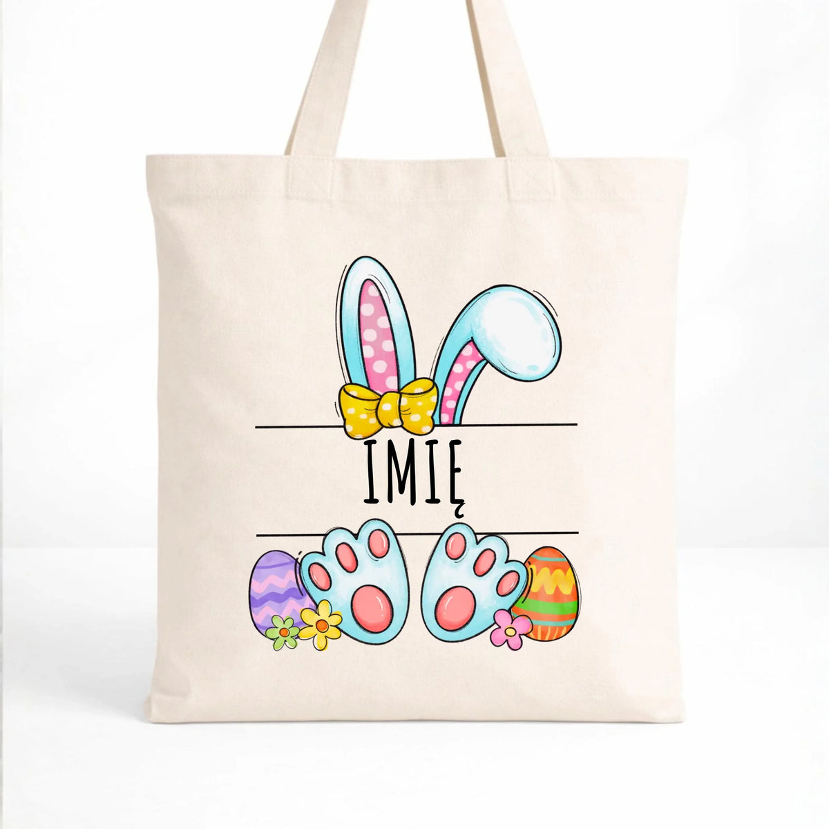 Torba wielkanocna - Zajączek - personalizowana WN15