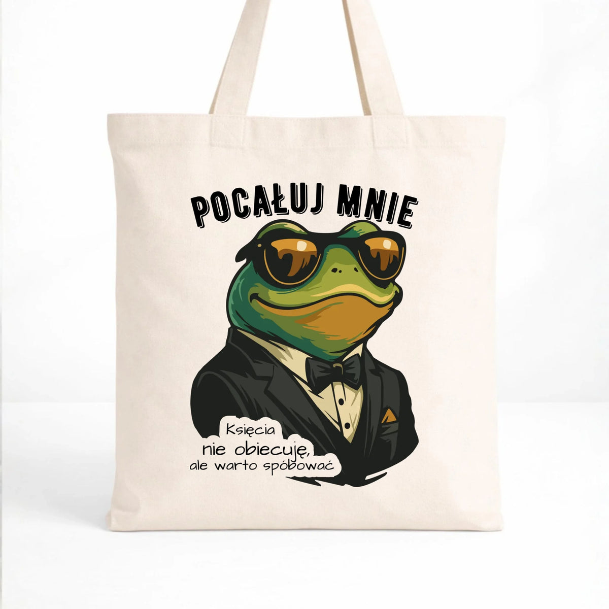 Torba - Żaba w garniturze pocałuj mnie W55
