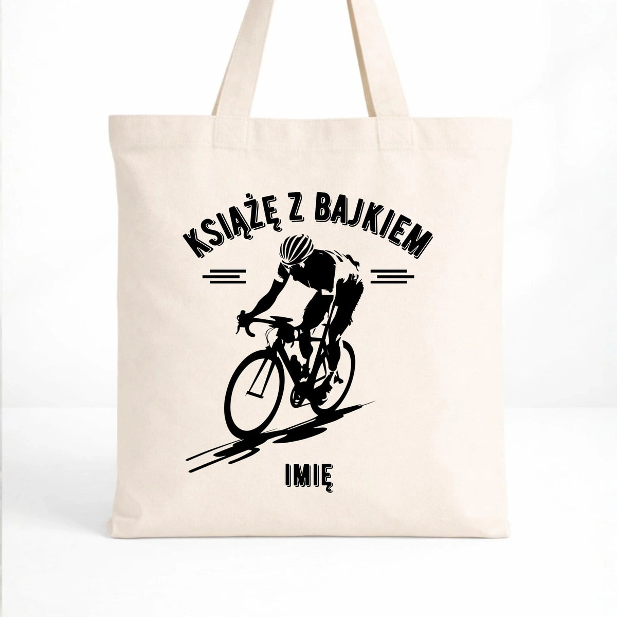 Torba dla rowerzysty - Książę z bajkiem - personalizowana HR01