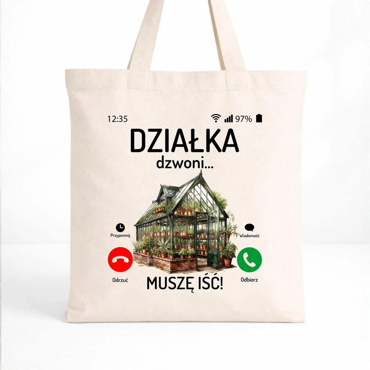 Torba dla babci - Działka dzwoni muszę iść B41