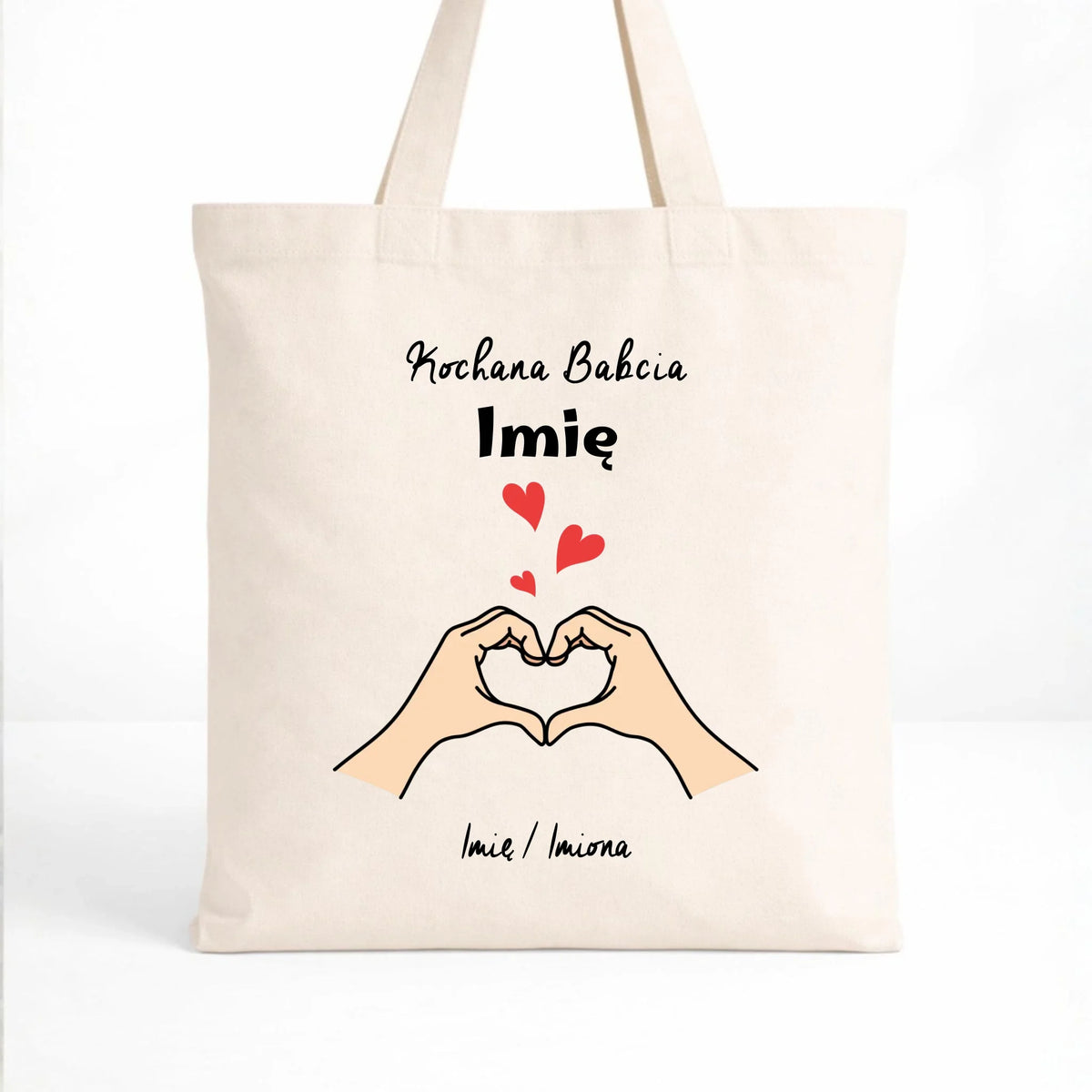 Torba dla babci - Kochana Babcia podpis - personalizowana B13