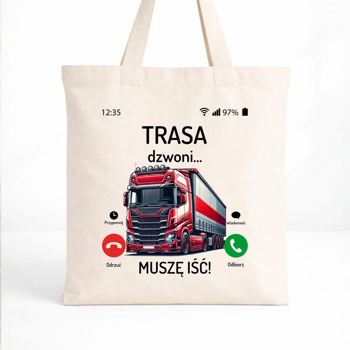 Torba dla zawodowego kierowcy - Trasa dzwoni muszę iść ZKT03