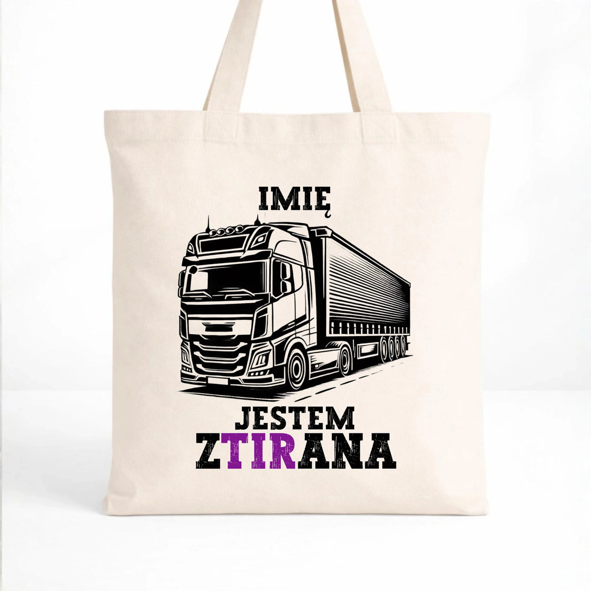 Torba dla kierowcy ciężarówki - Jestem zTIRana - personalizowana ZKT02