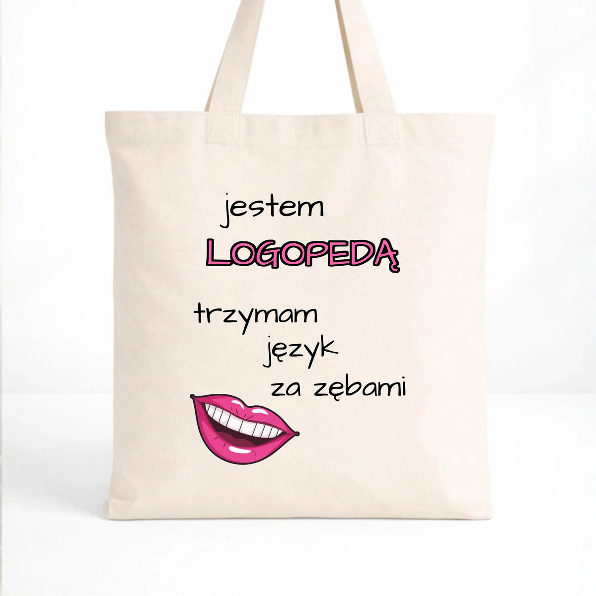 Torba dla logopedy - Trzymam język za zębami N24