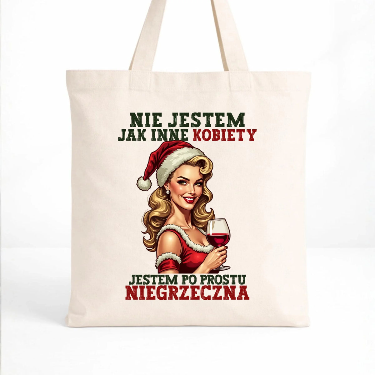 Torba świąteczna - prezent dla niej - Nie jestem jak inne kobiety BN03