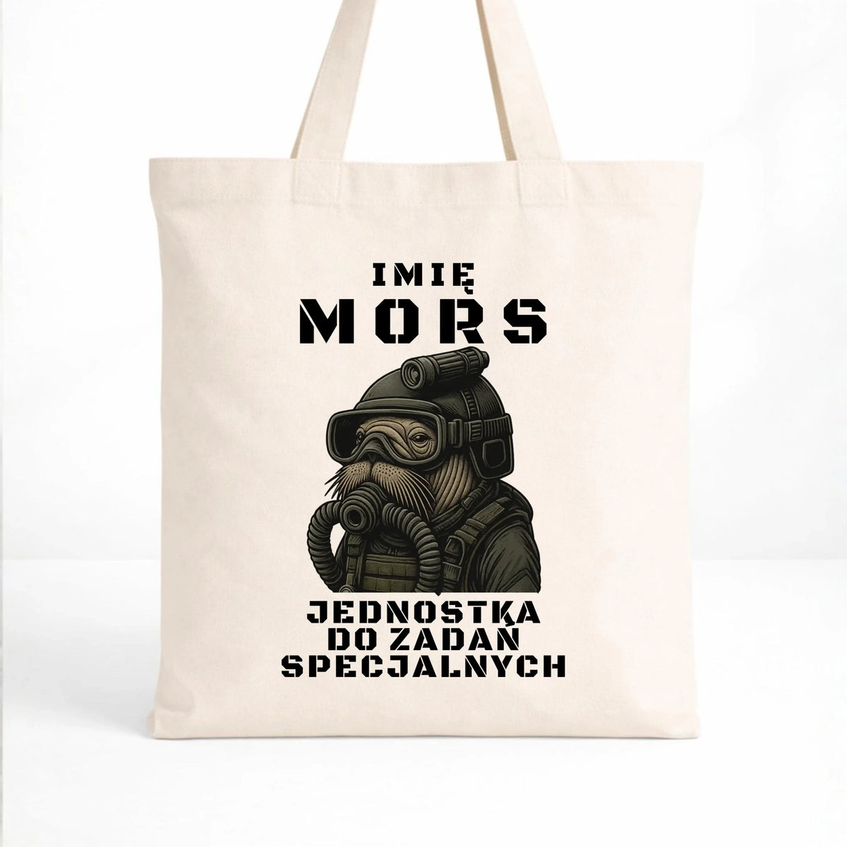 Torba - prezent dla morsa - Mors do zadań specjalnych - personalizowana HM07
