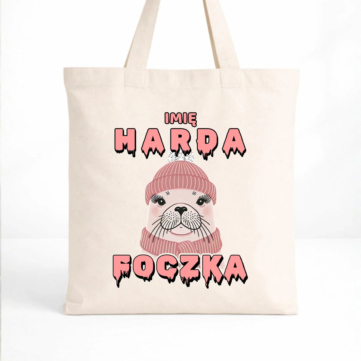 Torba - prezent dla morsa - Harda foczka - personalizowana HM05