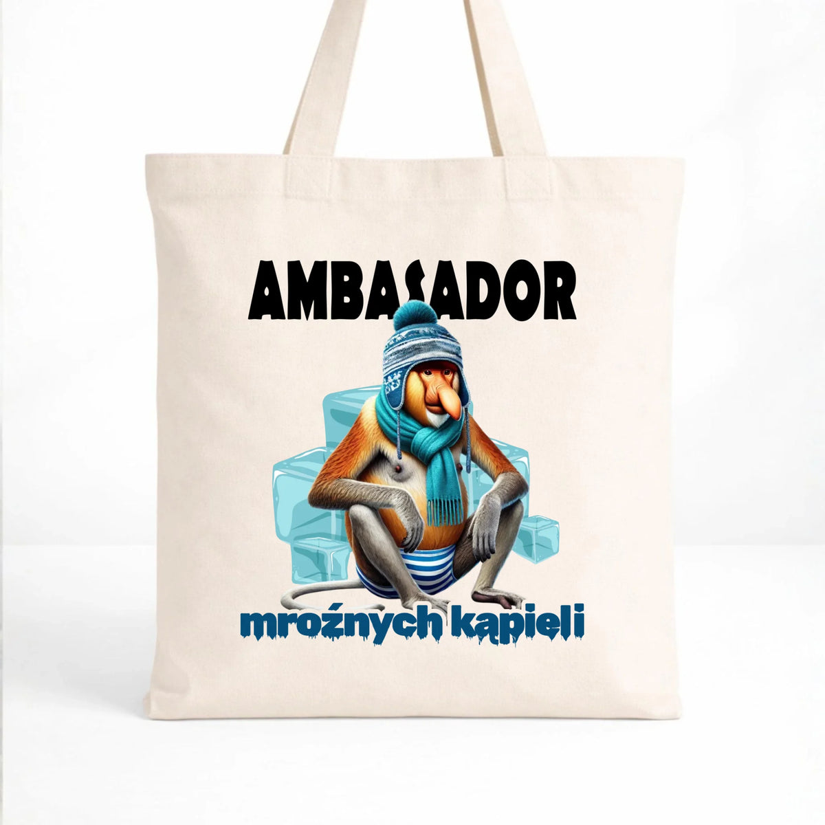 Torba - prezent dla morsa - Janusz Nosacz Mors - Ambasador mroźnych kąpieli HM03