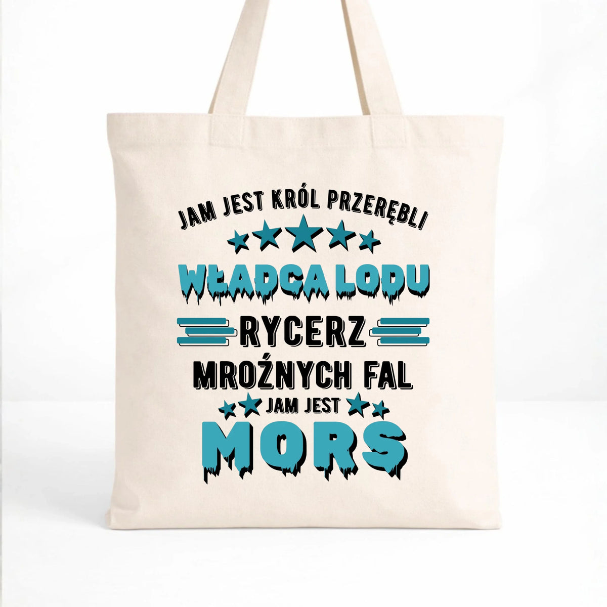 Torba - prezent dla morsa - Jam jest Król przerębli Jam jest mors HM13