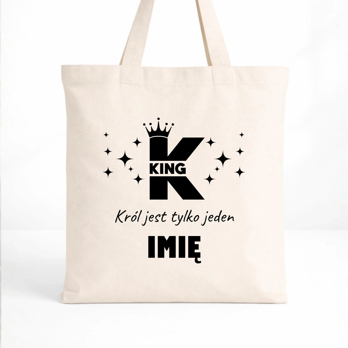 Torba dla niego - King Król jest tylko jeden - personalizowana W40