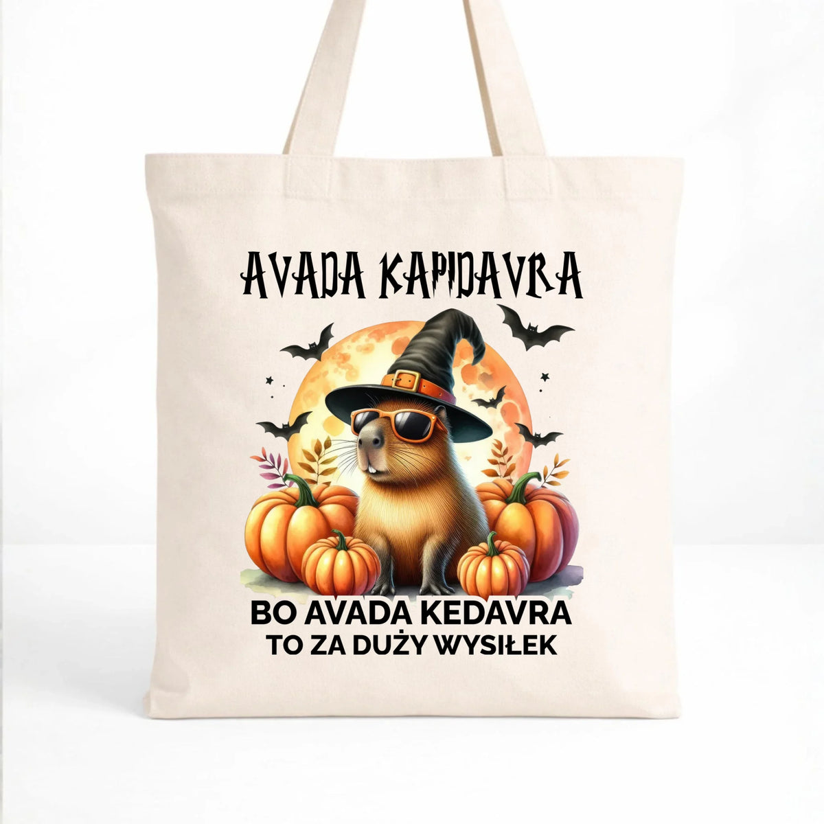 Torba halloweenowa - Kapibara - Avada Kapidavra HL21