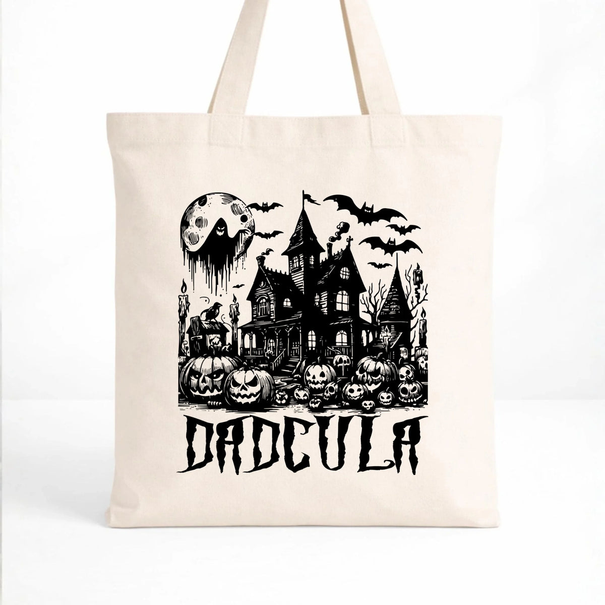 Torba halloweenowa dla taty -  Upiorny dom - Dadcula HL19