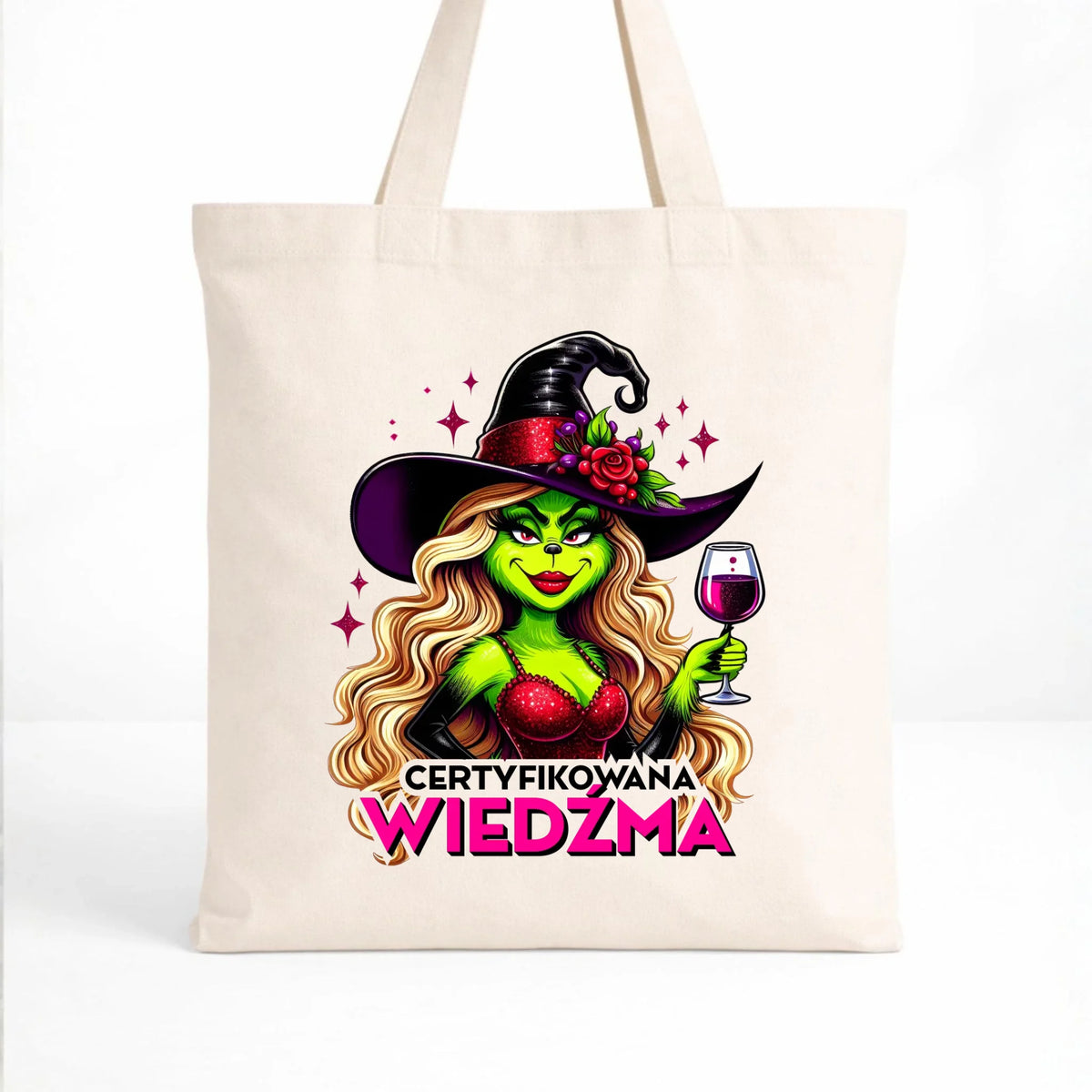 Torba - Certyfikowana wiedźma - śmieszna HL13