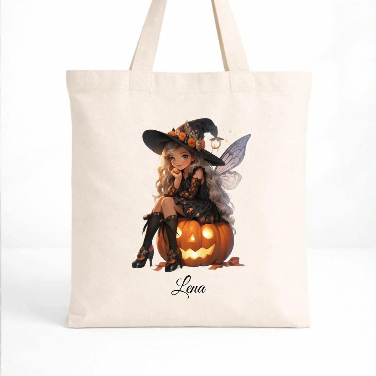 Torba na Halloween - Wróżka - wybierz postać - personalizowana HL02