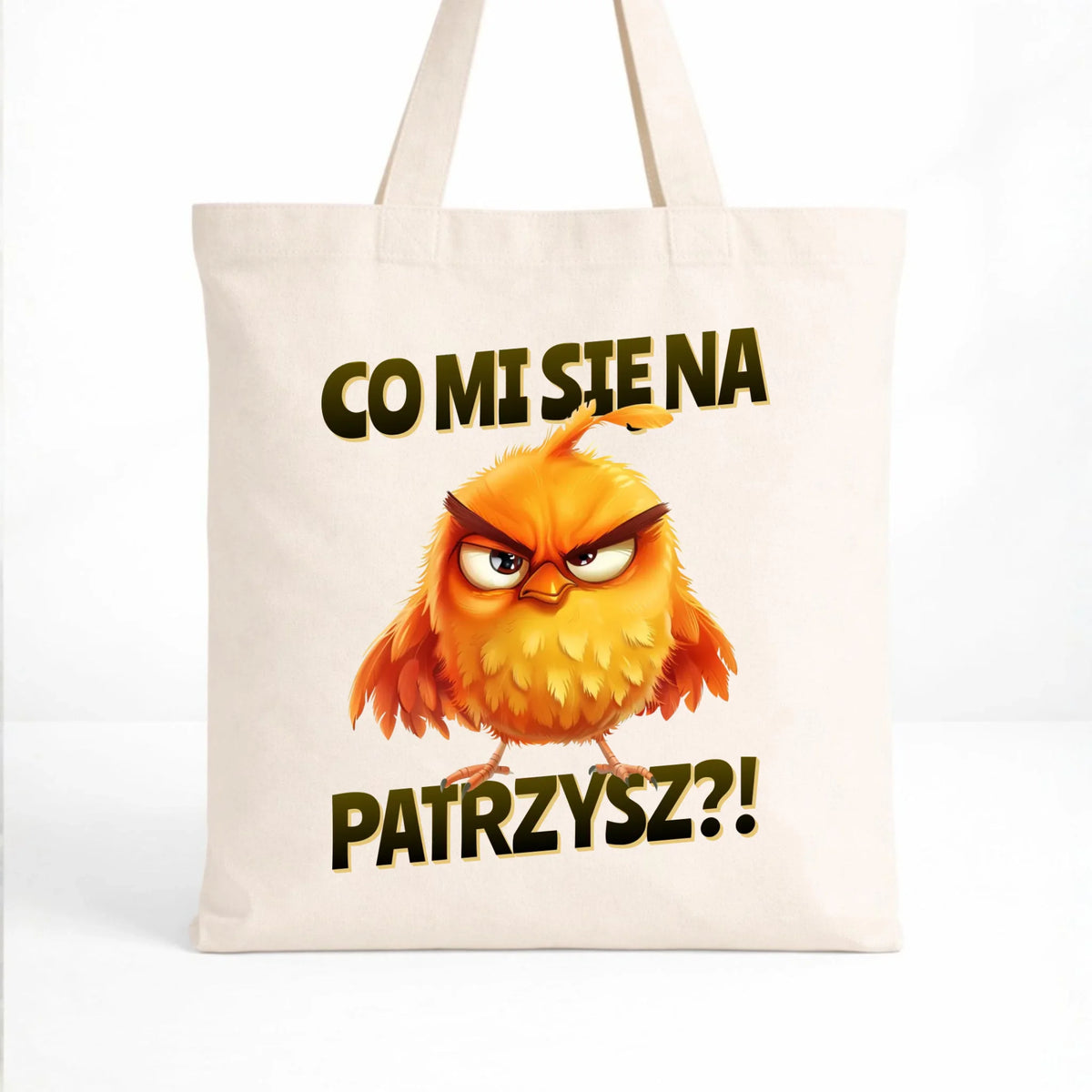 Śmieszna torba - Prezent dla chłopaka kolegi - Co mi się na ptaka patrzysz DCH24