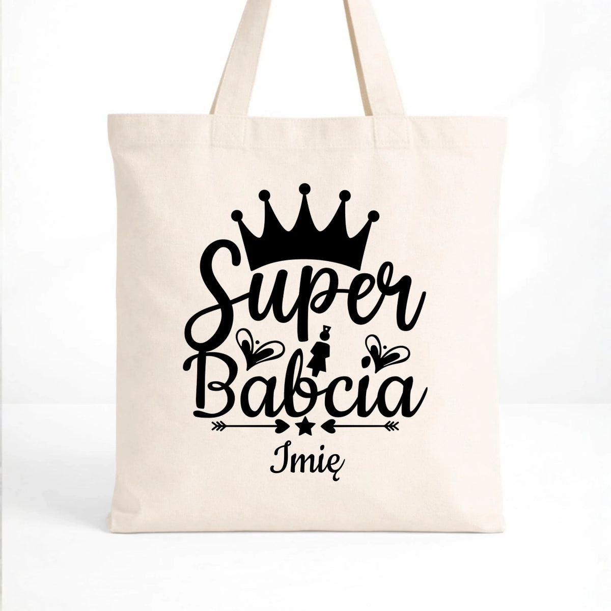 Torba dla babci - Super Babcia - personalizowana B03