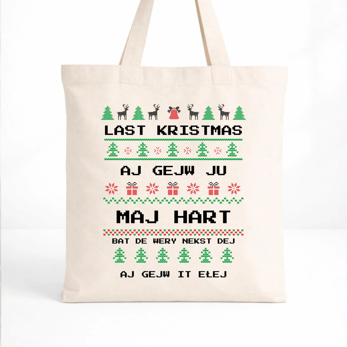 Torba świąteczna - Last kristmas aj gejw ju maj hart BN13