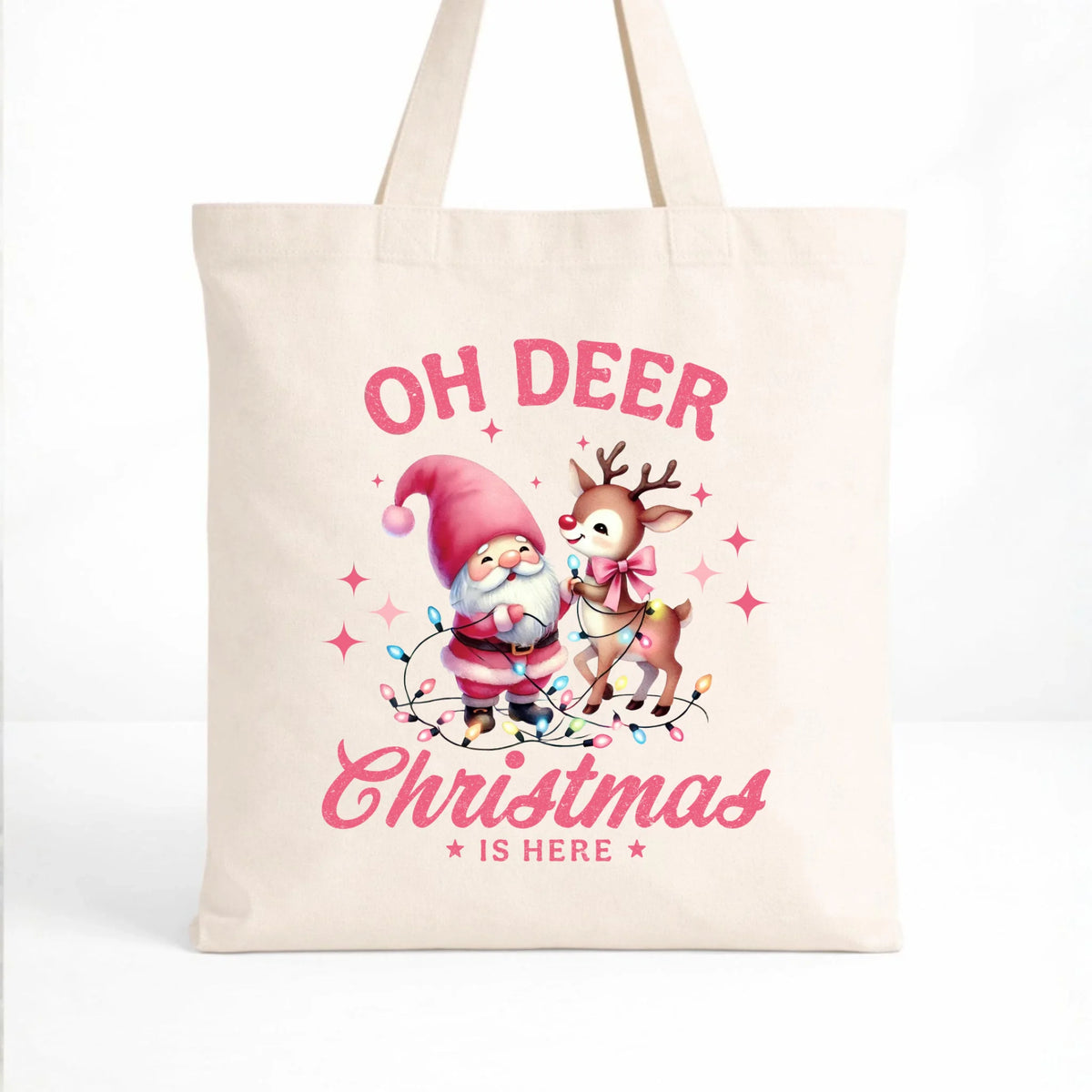 Torba świąteczna - Oh deer Christmas is here BN59