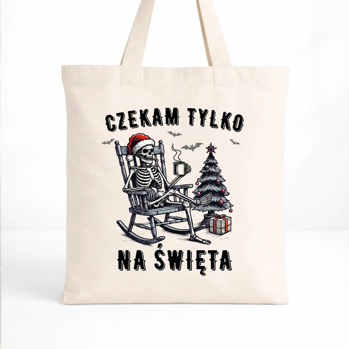 Torba świąteczna - Czekam tylko na święta BN56