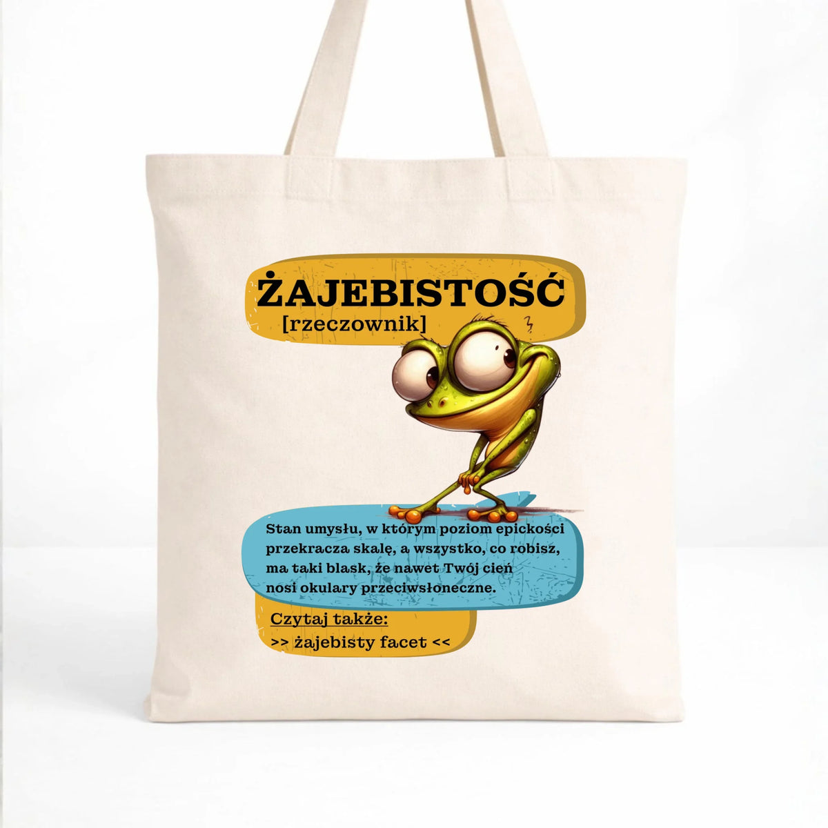 Torba - Żajebistość [rzeczownik] prezent na Dzień Chłopaka DCH06