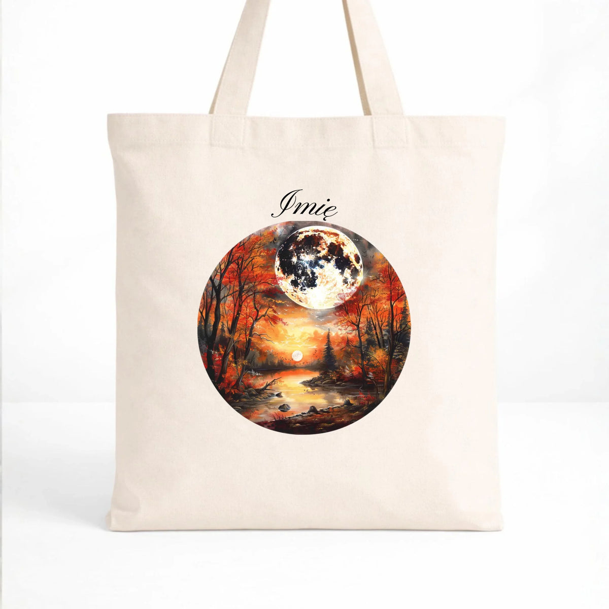 Torba jesieniara - Pełnia księżyca - personalizowana JS10