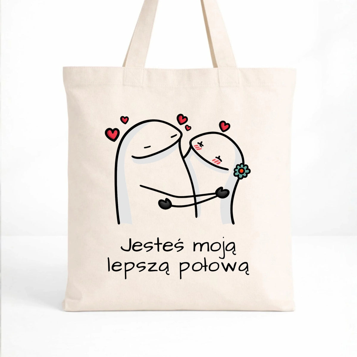 Torba dla par - Jesteś moją lepszą połową W87